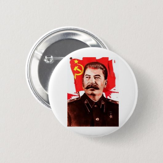 Stalin Ronde Button 5,7 Cm (Voorkant /achterkant)