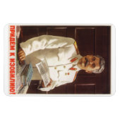 Stalin Sovjet-Poster Magneet (Horizontaal)