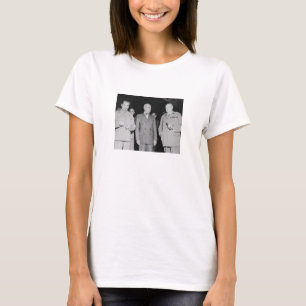 Stalin, Truman en Churchill — WW2 Foto T-shirt