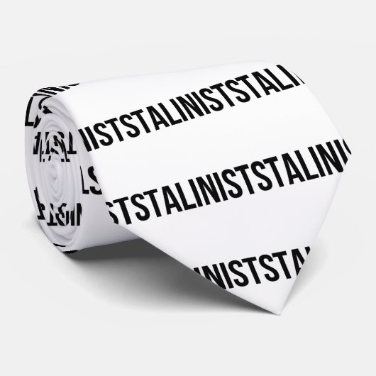 Stalinist Josef Stalin Sovjet-Unie USSR CCCP Stropdas (Opgerold)