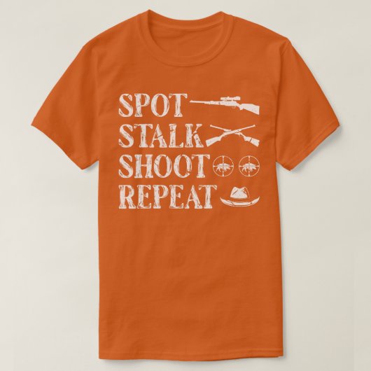 Stalk Boar Hunter Hog Hunting 1 T-shirt (Design voorkant)