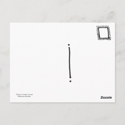 Stalk Briefkaart (Achterkant)