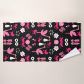 Stalk Delivery Twin Baby Room Badhanddoek (Badhanddoek)