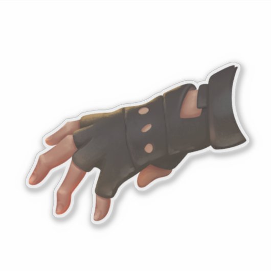 Stalker 2 Hand Sticker  Kleurrijk (Voorkant)