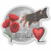 Stalker 2 Sticker met Silver Moon (Voorkant)