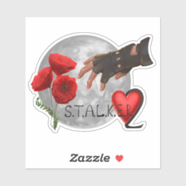 Stalker 2 Sticker met Silver Moon