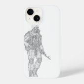 Stalker art phonecase iPhone hoesje (Achterkant)
