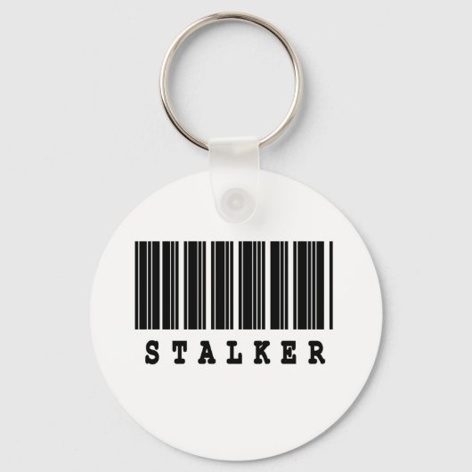 stalker barcode ontwerp sleutelhanger (Voorkant)
