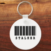 stalker barcode ontwerp sleutelhanger (Voorkant)