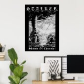 STALKER Black Metal Poster (Thuiskantoor)