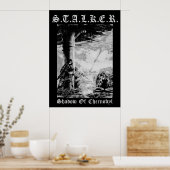 STALKER Black Metal Poster (Keuken)