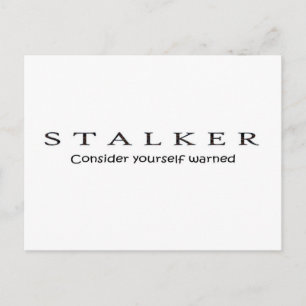 STALKER BRIEFKAART