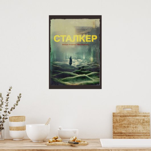 STALKER: een film van Andrei Tarkovsky Fan Art Poster (Keuken)
