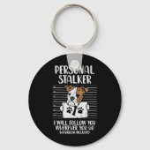 Stalker Engels Bulldog plezier Sleutelhanger (Voorkant)