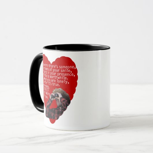 Stalker - Funny Valentijnsdag Mok (Voorkant links)