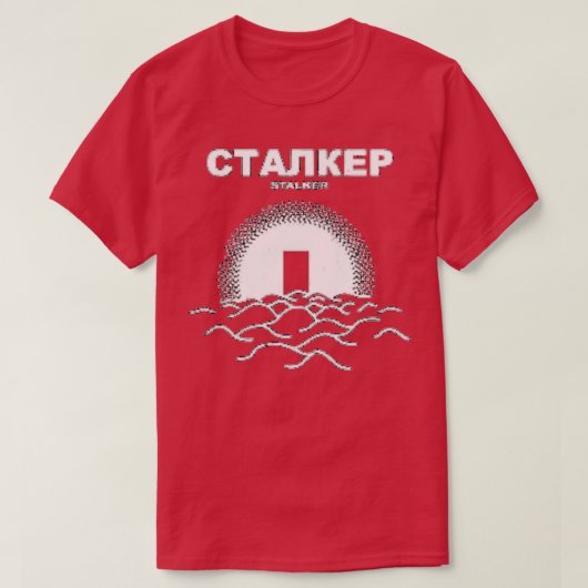 Stalker Tarkovsky T-shirt (Design voorkant)