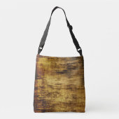 Stalking Black Jaguar Big Cat Wildlife Art Crossbody Tas (Achterkant)