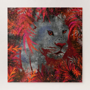 Stalking Cougar Puzzel - Schilderij
