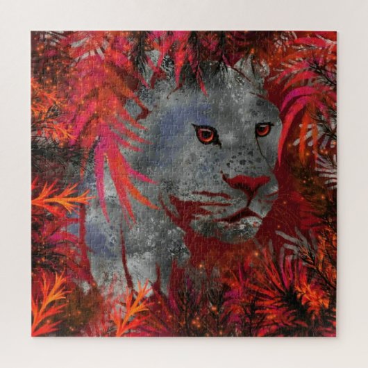 Stalking Cougar Puzzel - Schilderij (Verticaal)