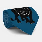 Stalking Lion Stropdas (Opgerold)