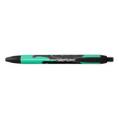 Stalking Lion Zwarte Inkt Pen (Achterkant)