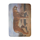 Stalking Tiger (door Rosa Bonheur) Badmat (Voorkant Verticaal)