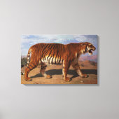 Stalking Tiger (door Rosa Bonheur) Canvas Afdruk (Voorkant)