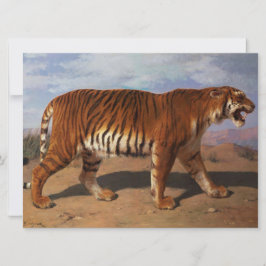 Stalking Tiger (door Rosa Bonheur) Kaart
