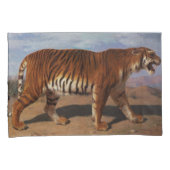Stalking Tiger (door Rosa Bonheur) Kussensloop (Voorkant-Rechts)