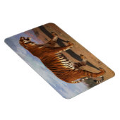Stalking Tiger (door Rosa Bonheur) Magneet (Rechterzijde)