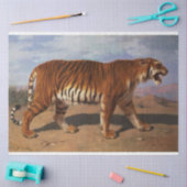Stalking Tiger (door Rosa Bonheur) Tissuepapier (Craft)