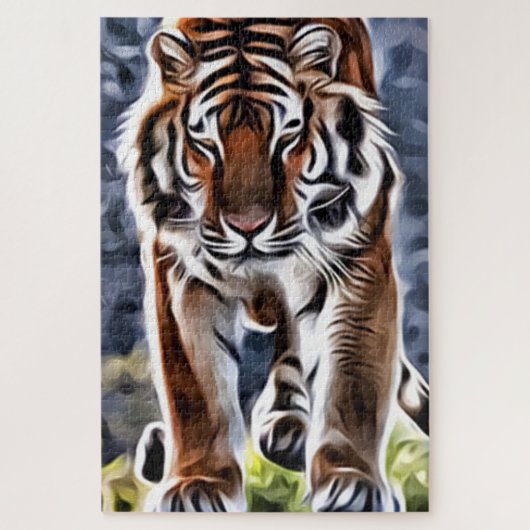 Stalking Tiger Legpuzzel (Verticaal)