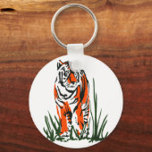 Stalking Tiger Sleutelhanger (Voorkant)