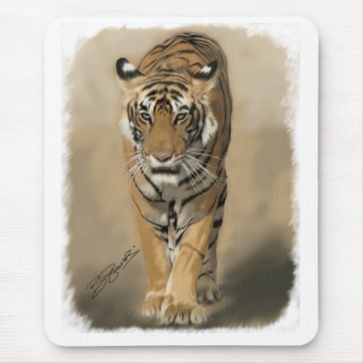 stalking tigress mousepad muismat (Voorkant)