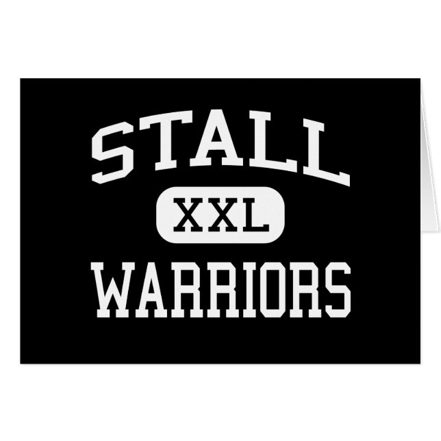 Stall - Warriors - High - Charleston (Voorkant Horizontaal)