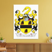 Stallard Wapen Canvas Afdruk (Insitu (Woonkamer))