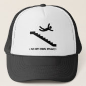 Stallen mijn eigen stunts trucker pet (Voorkant)