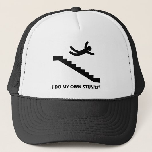Stallen mijn eigen stunts trucker pet (Voorkant)