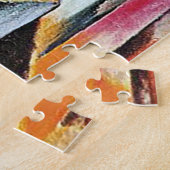 Stallen van Franz Marc Legpuzzel (Zijkant)