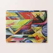 Stallen van Franz Marc Legpuzzel (Horizontaal)