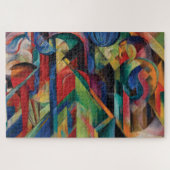 Stallen van Franz Marc Legpuzzel (Horizontaal)