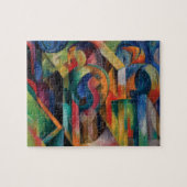 Stallen van Franz Marc Legpuzzel (Horizontaal)