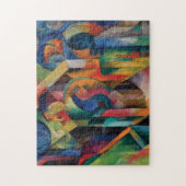 Stallen van Franz Marc Legpuzzel (Verticaal)