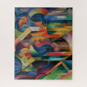 Stallen van Franz Marc Legpuzzel (Verticaal)