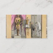 Stallen van het paard van Caligula, Incitata, c.18 Visitekaartje (Achterkant)