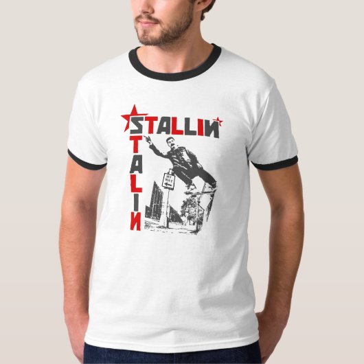 Stallin Stalin Retro Tshirt (Voorkant)
