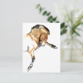 Stallion Briefkaart (Staand voorkant)