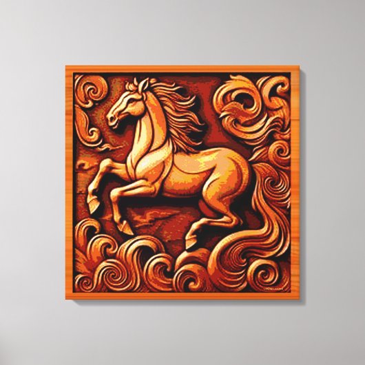 Stallion Canvas Afdruk (Voorkant)