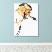 Stallion Canvas Afdruk (Insitu (Houten vloer))