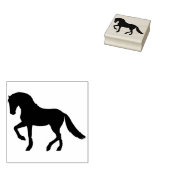 stallion horse art stempel (Gestempeld)